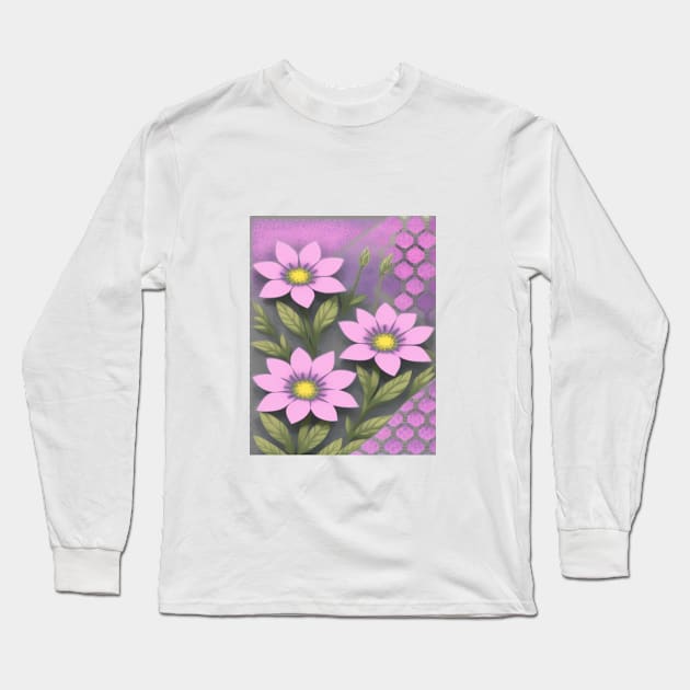 Auntie Says, Look at the flowers Long Sleeve T-Shirt by AuntieSaysHey